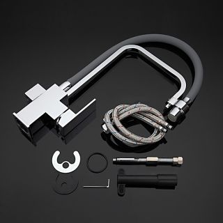 Смеситель для кухни Gappo G4398-4 с гибким изливом хром